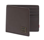 Herschel Supply Co. Hank Leather RFID Brown One Size