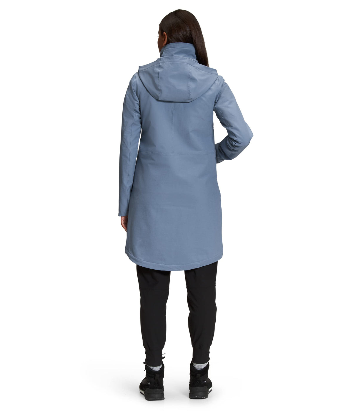 THE NORTH FACE Women's Shelbe Raschel Parka Length With Hood, Folk Blue, X-Small