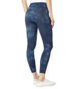 SPANX Seamless Leggings for Women Tummy Control Deep Blue Tie-Dye 1X One Size
