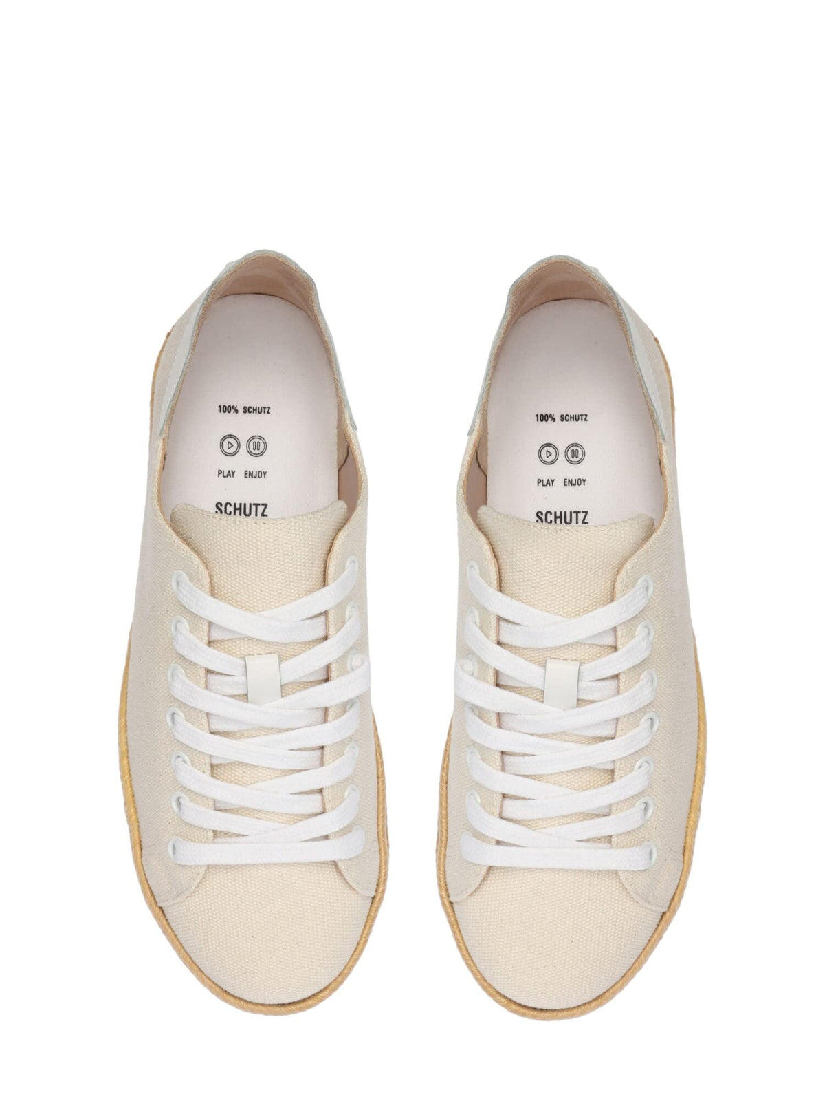 SCHUTZ Clover White/Ecru 8 M