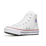 Converse Boy's Chuck Taylor All Star Eva Lift Hi (Big Kid) Platform, Optical White, 6