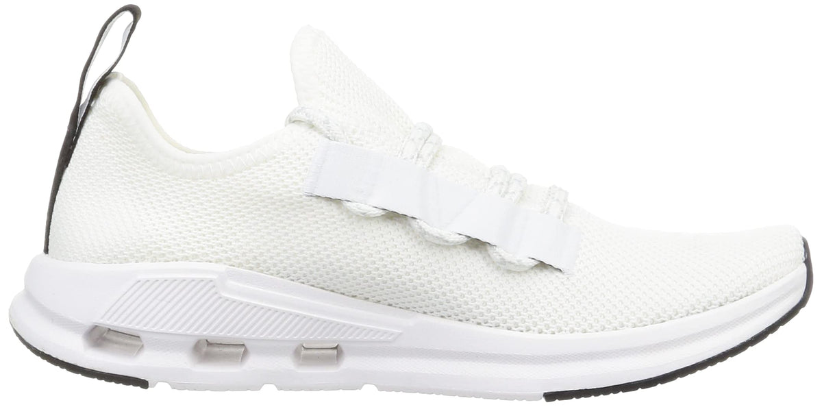 On Women's Cloudeasy Sneakers, Undyed-White | Black, 11 Medium US