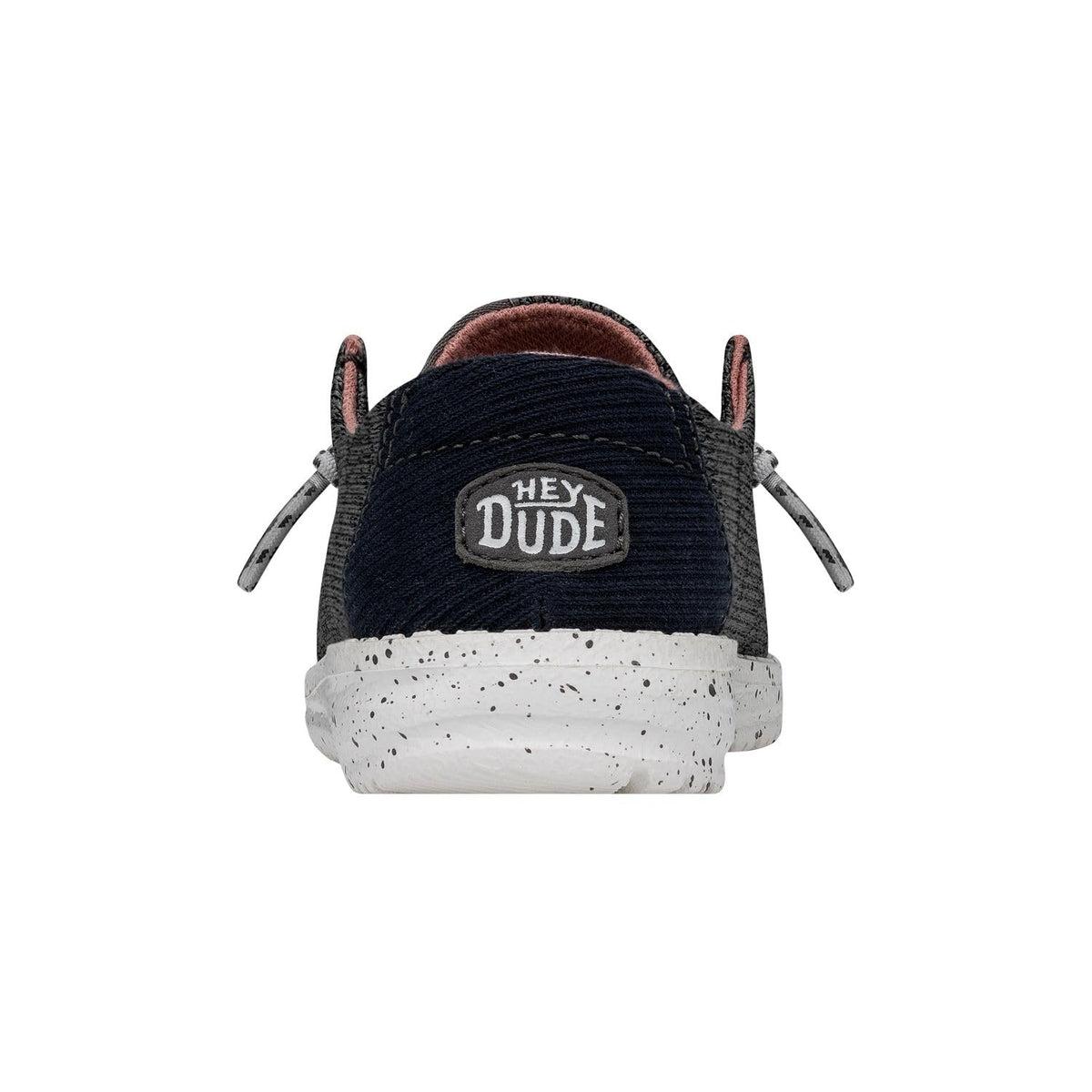 HEYDUDE Girl's Wendy T Sport Mesh Black Size 8 | Youth's Shoes | Youth Slip-on Loafers | Comfortable & Light-Weight