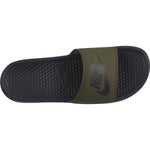 Nike Women's Benassi Just Do It Slide Sandal 14 Khaki