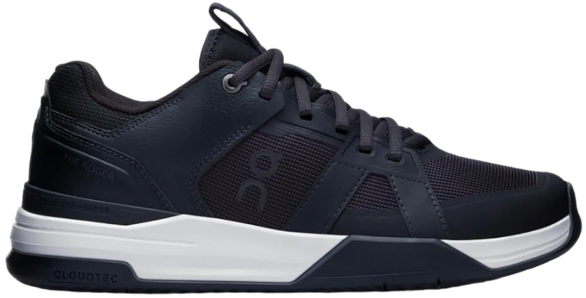 On Women's Roger Clubhouse Pro Sneakers, Black/White, 10 Medium US