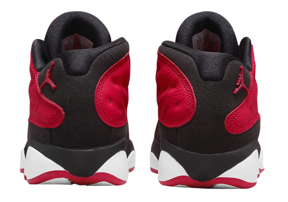 Jordan Air 13 Retro Low (Big Kid) Black/Very Berry/White 5.5 Big Kid M