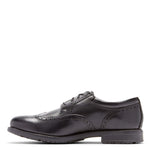 Rockport Men's Essential Details Water Proof Wing Tip Oxford,Black,9.5 W US