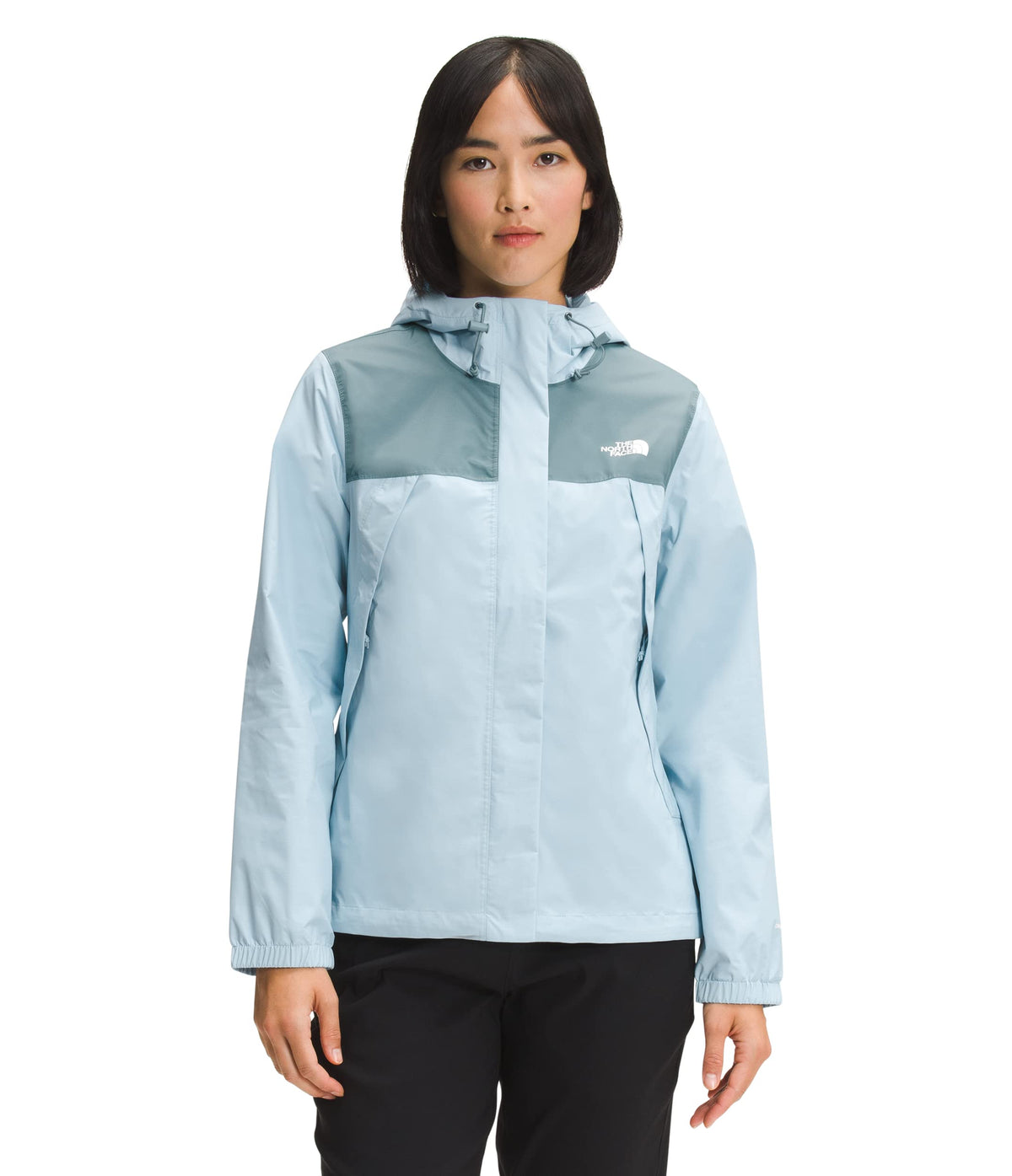 THE NORTH FACE Women's Waterproof Antora Jacket (Standard and Plus Size), Goblin Blue/Beta Blue, 3X