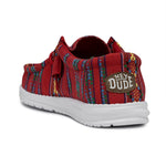 HEYDUDE Men's Wally Serape Sedona Size 14 | Men's Loafers | Men's Slip On Shoes | Comfortable & Light-Weight