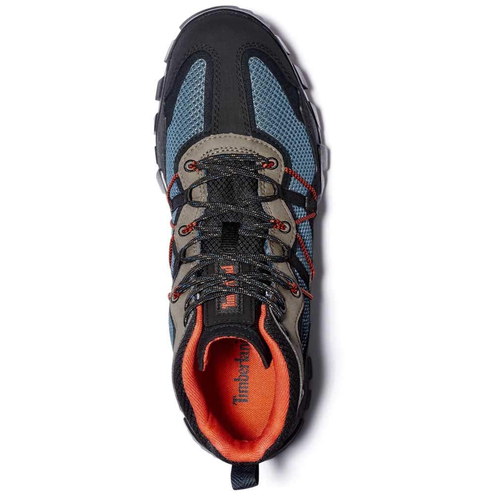 Timberland Garrison Trail Waterproof Mid Fabric Hiker Dark Blue/Black 11 D (M)