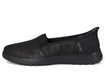 SKECHERS Women's Hands Free Slip-ins On-The-Go Flex Double Gore Loafer, Black, 9