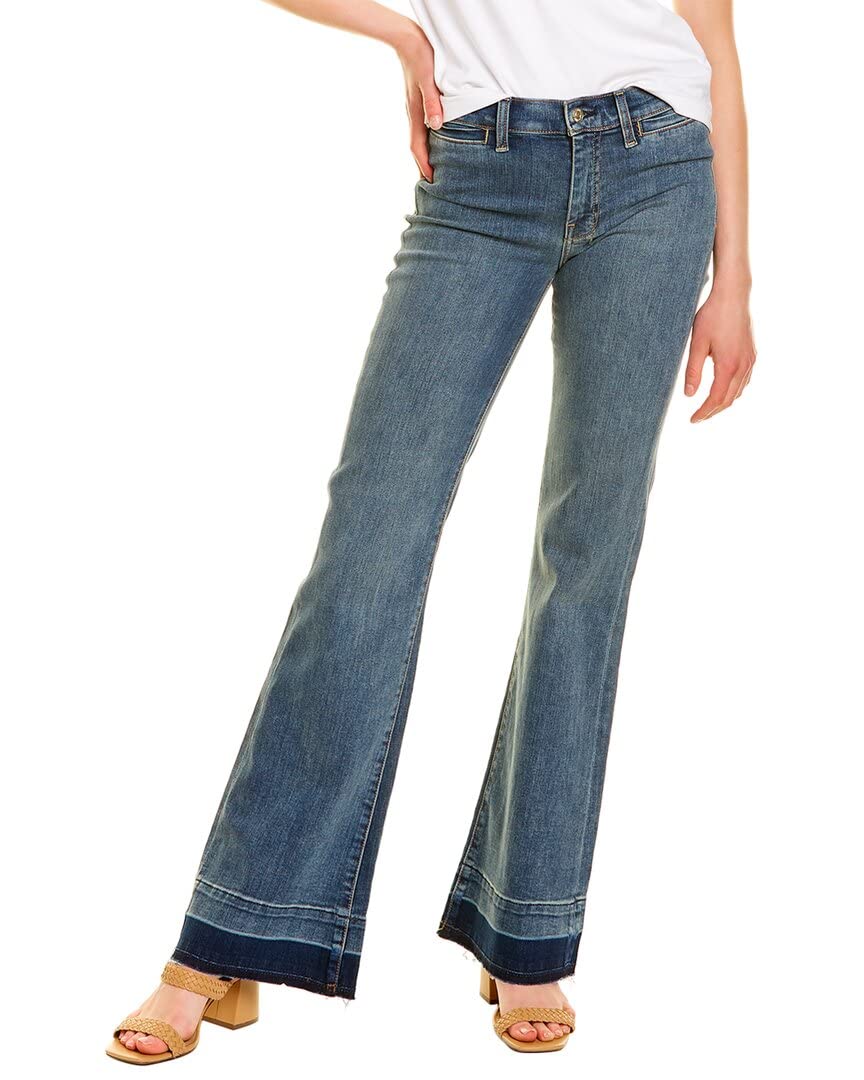 7 For All Mankind Dojo Welt Pocket Let Down Hem in Bair Authentic Luck Bair Authentic Luck 28