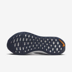 Nike InfinityRN 4 Men's Road Running Shoes (DR2665-010, Platinum Tint/Thunder Blue/Summit White/Total Orange) Size 12