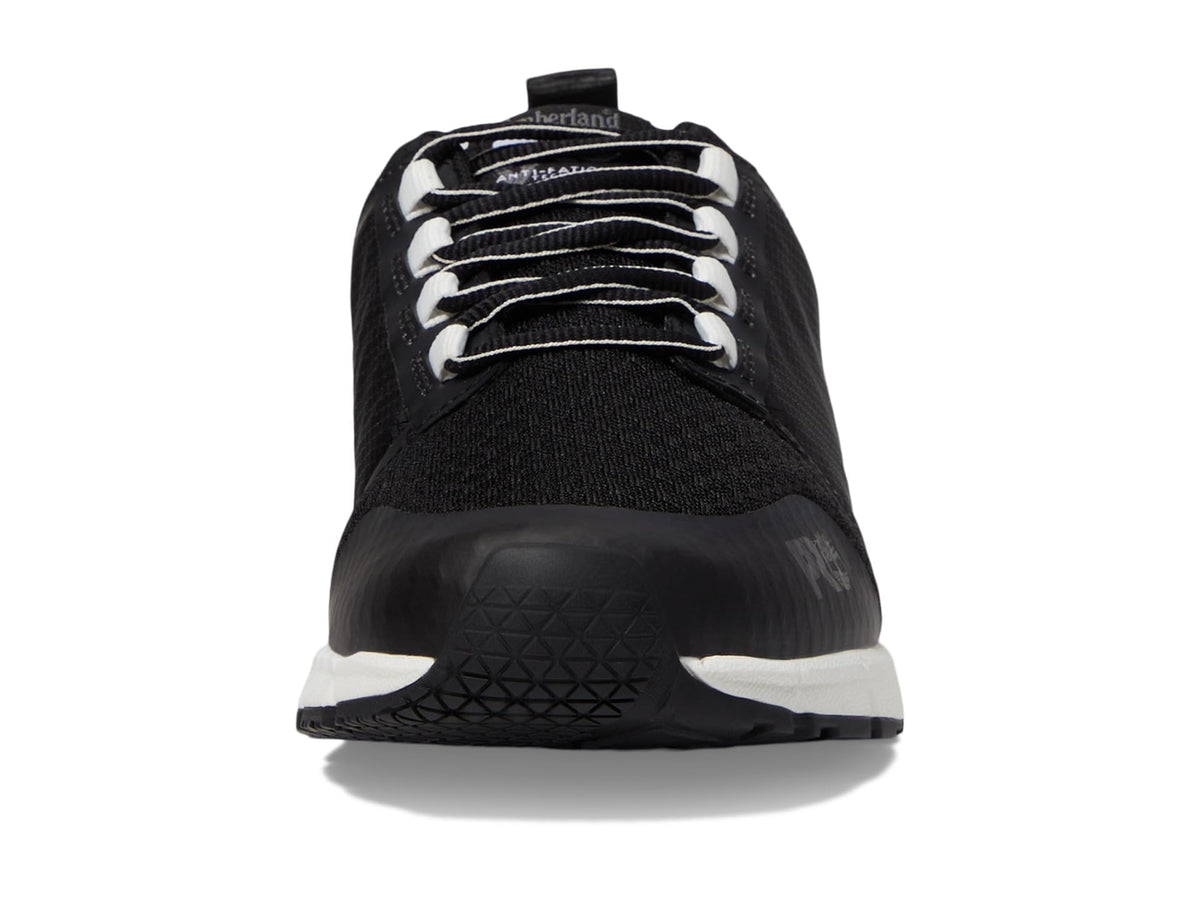 Timberland PRO® Radius Soft Toe Men’s Sneakers – PRO Flex Technology – HoverSpring™ Foam Black/White 12 D - Medium