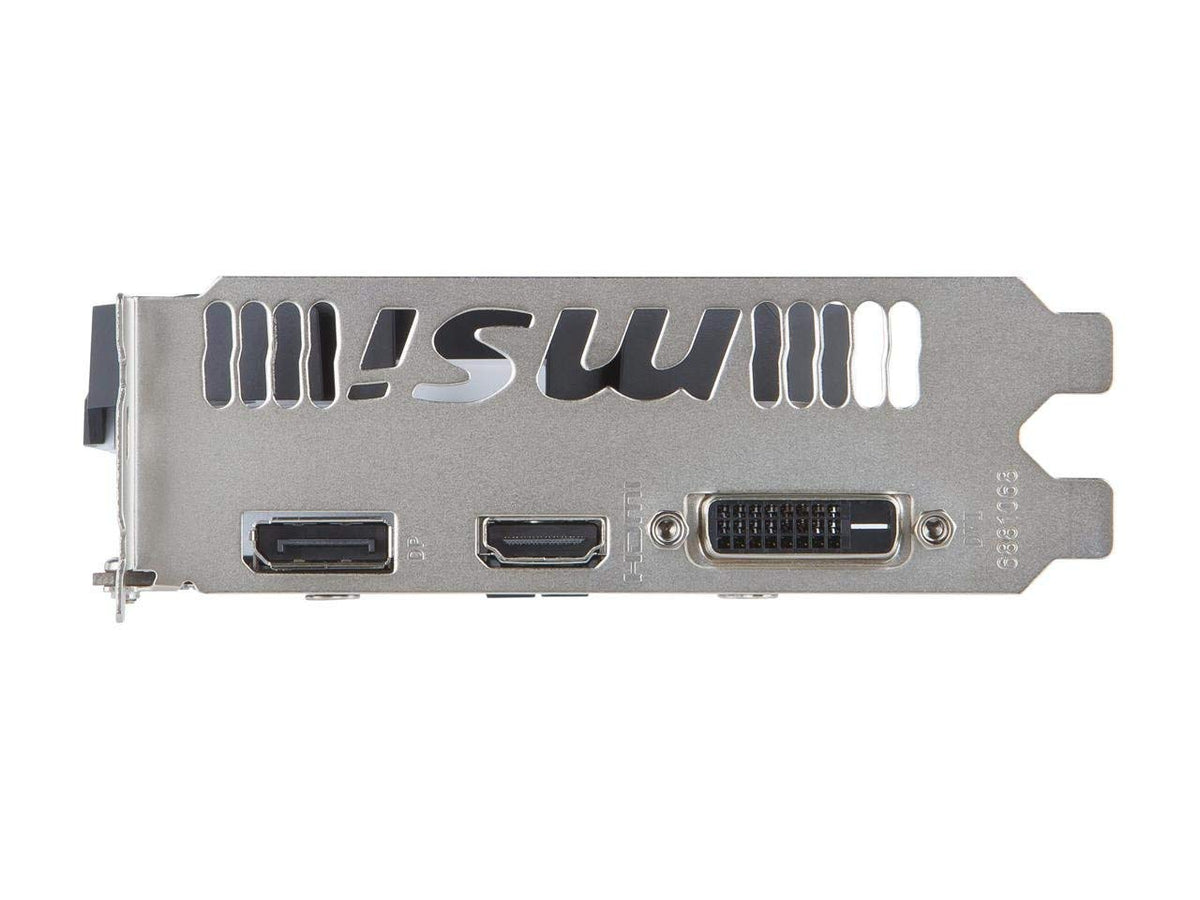 MSI GAMING GeForce GTX 1060 6GB GDRR5 192-bit HDCP Support DirectX 12 Dual Fan VR Ready OC Graphics Card (GTX 1060 6GT OCV1) (Renewed)