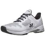 YONEX Men's Power Cushion Sonicage 2 Wide Tennis Shoes, White (US Size 10)