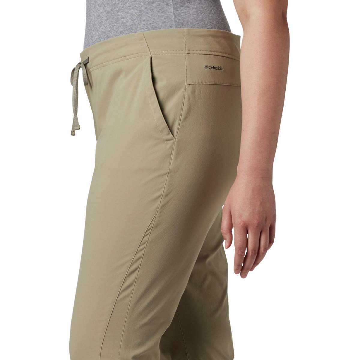 Columbia Women's Anytime Outdoor Boot Cut Pant 10 Short Tusk