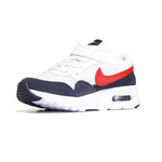Nike Boy's Air Max SC (Little Kid) White/University Red/Obsidian 1 Little Kid M