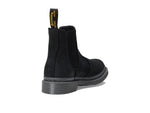 DR. MARTENS Men's Amphibians, Black Milled Nubuck Wp, 11
