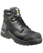 Carhartt Men's 6" Rugged Flex Waterproof Breathable Composite Toe Leather Work Boot CMF6371,Black Oil Tanned,9.5 W US