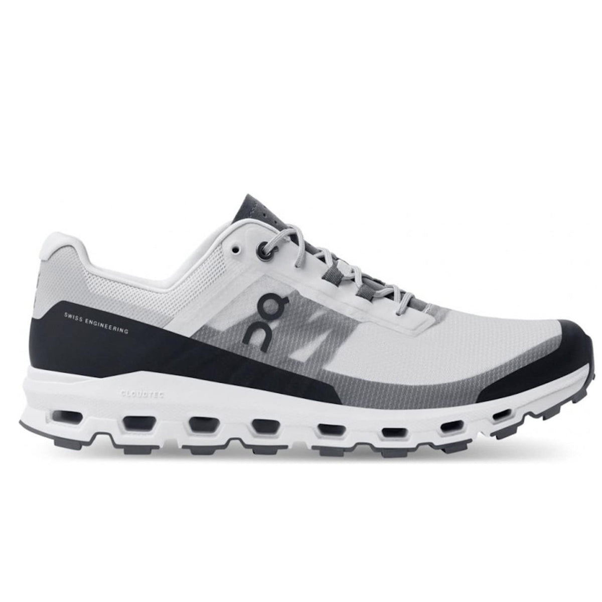 ON Men's Cloudvista Sneakers, Glacier/Black, 9 Medium US