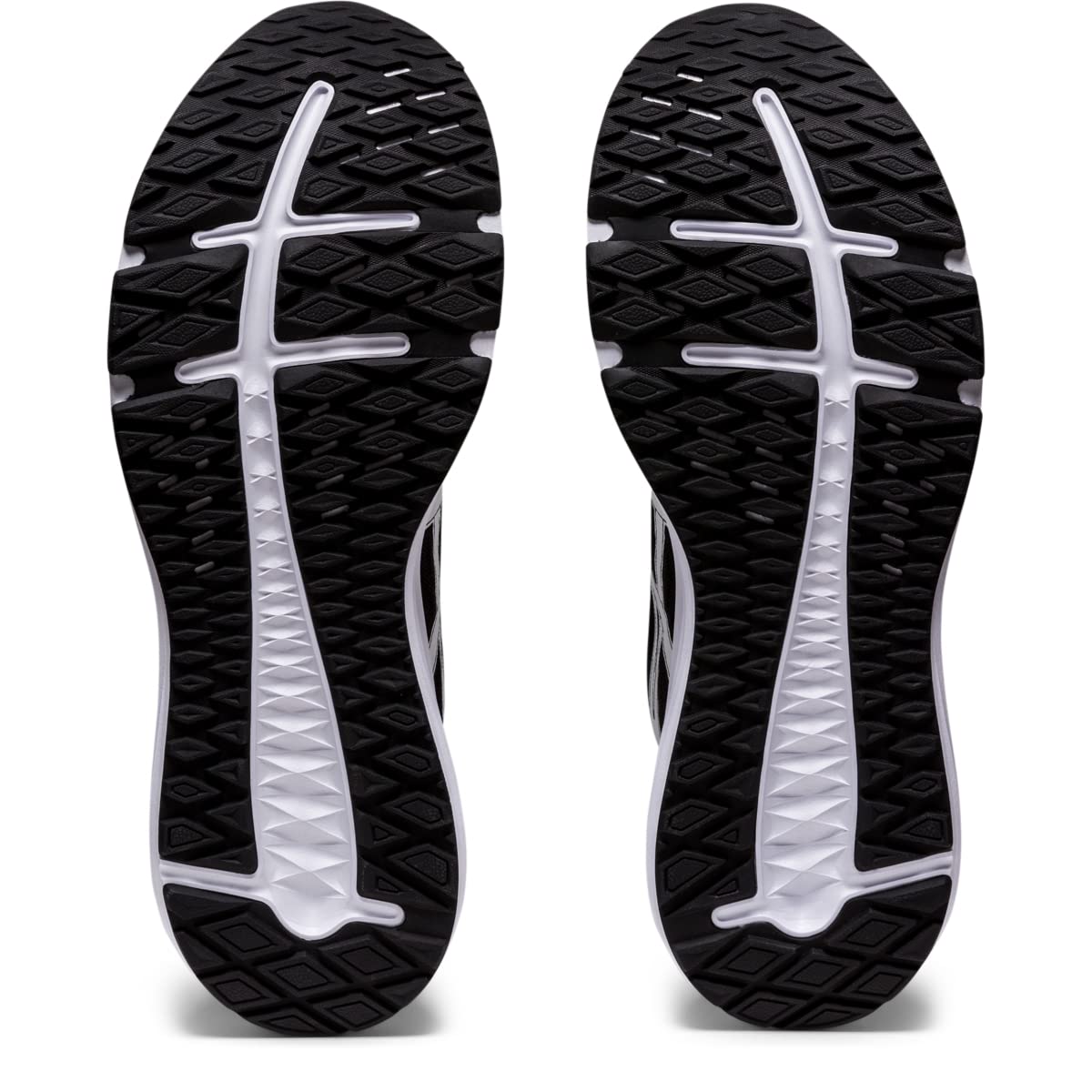 ASICS Men's Patriot 12 Running Shoes, 14, Black/Black