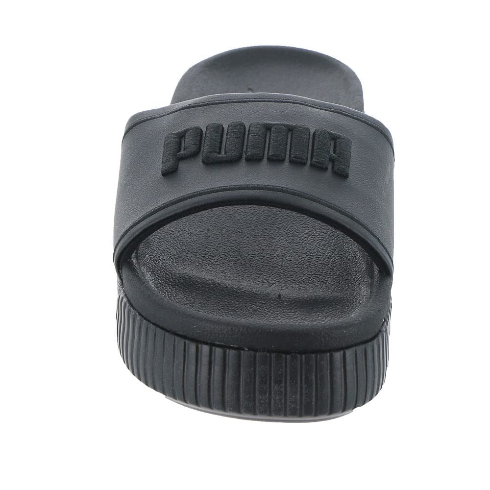 PUMA Platform Slide Sandal Womens Sandal 8 BM US Black