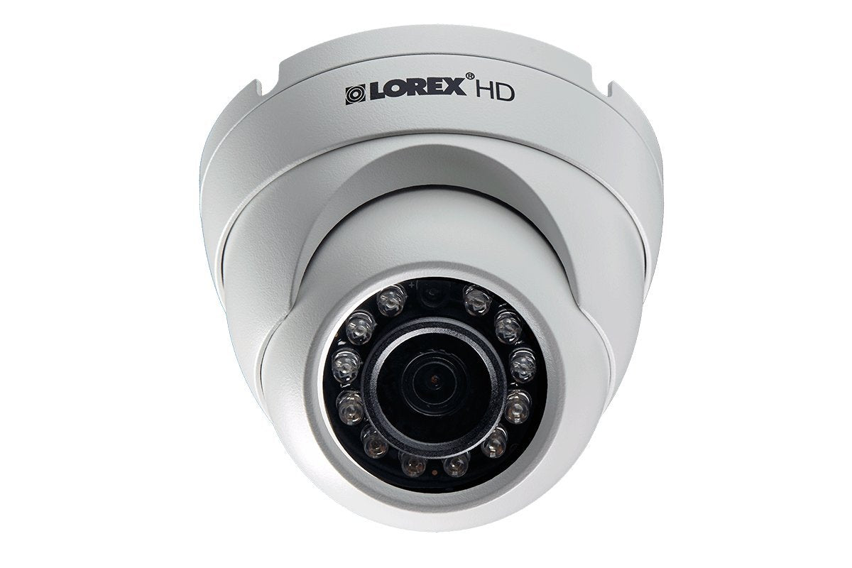 Lorex Weatherproof Indoor/Outdoor Home Surveillance Security System- 16, 1080p Bullet Cameras w/Night Vision, Ad Motion Detection & Smart Home Voice Compatible (16 Pk)– Incl 2TB 16 Channel HD DVR