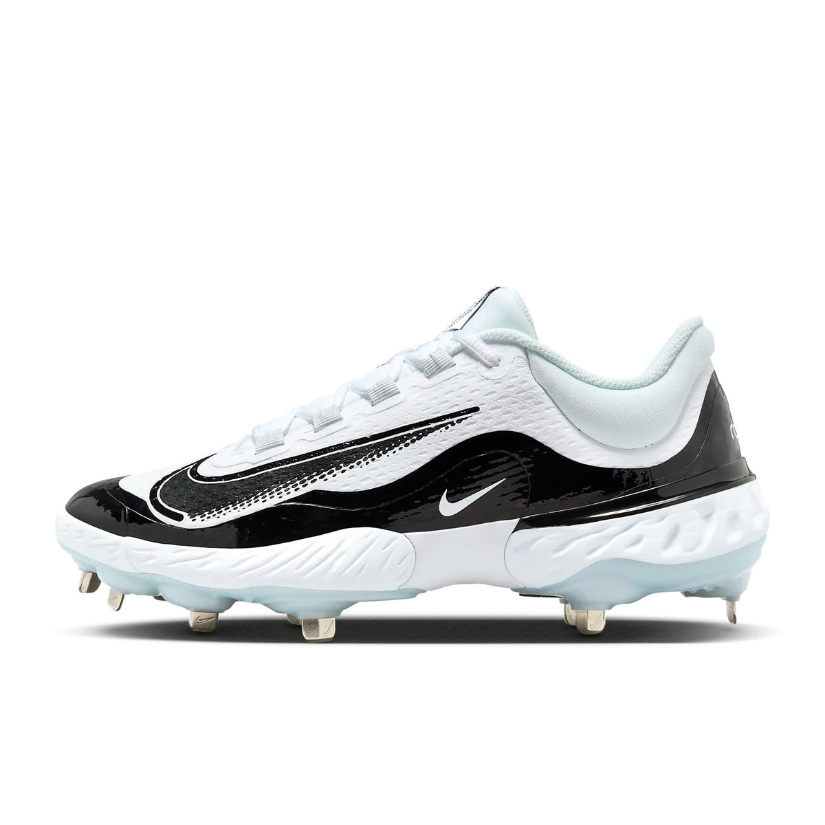 Nike Alpha Team Huarache Elite 4 Low Metal Baseball Cleats, FD2745-101