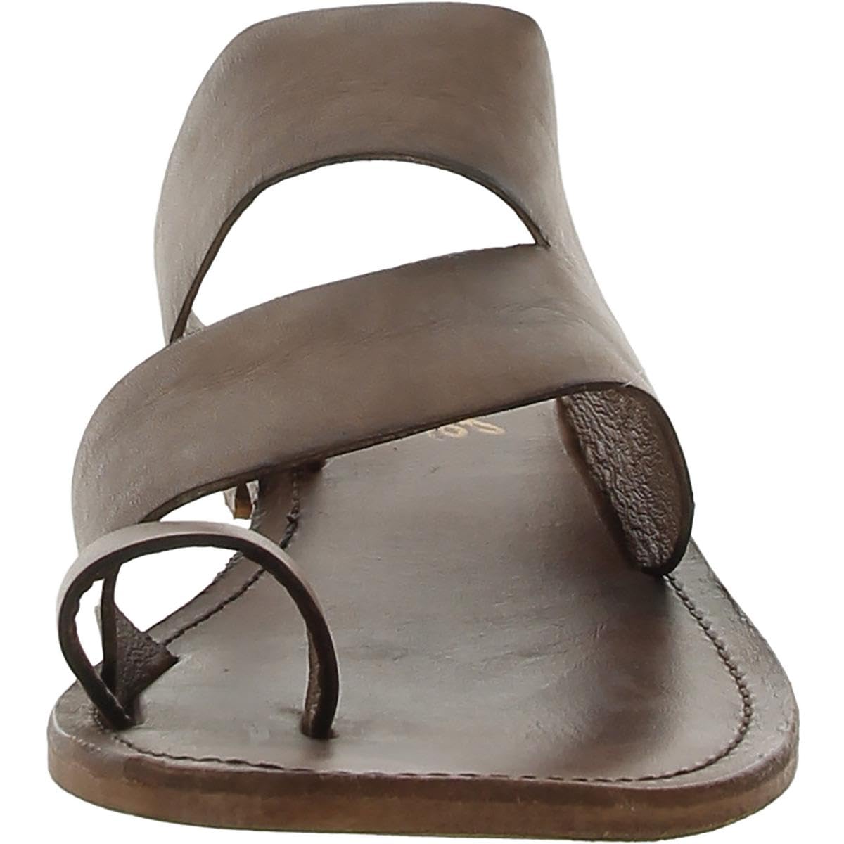 Free People Women's Abilene Top Loop Sandal 6 Luggage