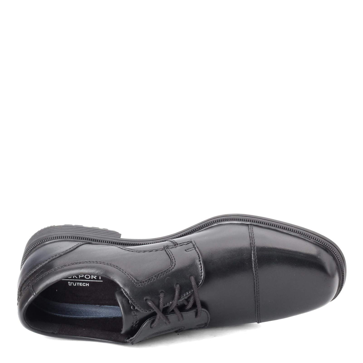 Rockport mens Rockport Men's Robinsyn Waterproof Cap Toe Oxford, Black, 10.5 Wide US