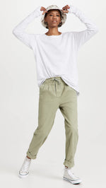 Free People Women's Arden Tee, Optic White, XS