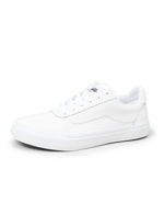 Vans Women's Ward Deluxe Sneaker, Tumble White White, 7