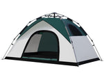 anngrowy 2 Person Pop Up Camping Tent, Waterproof, Windproof, Lightweight, Portable, 82.55947in