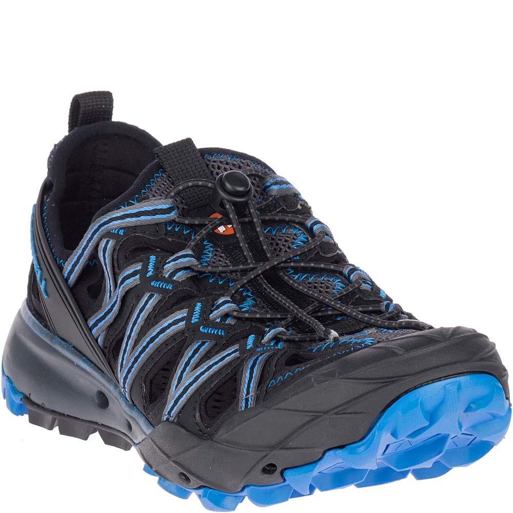 Merrell J50365: Men's Choprock Sieve Granite/Blue Running Shoe (9.5 D(M) US Men)