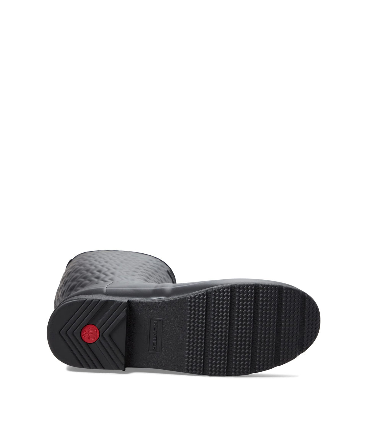 Hunter Refined Tall Vertical Quilt Boot Black 6 M