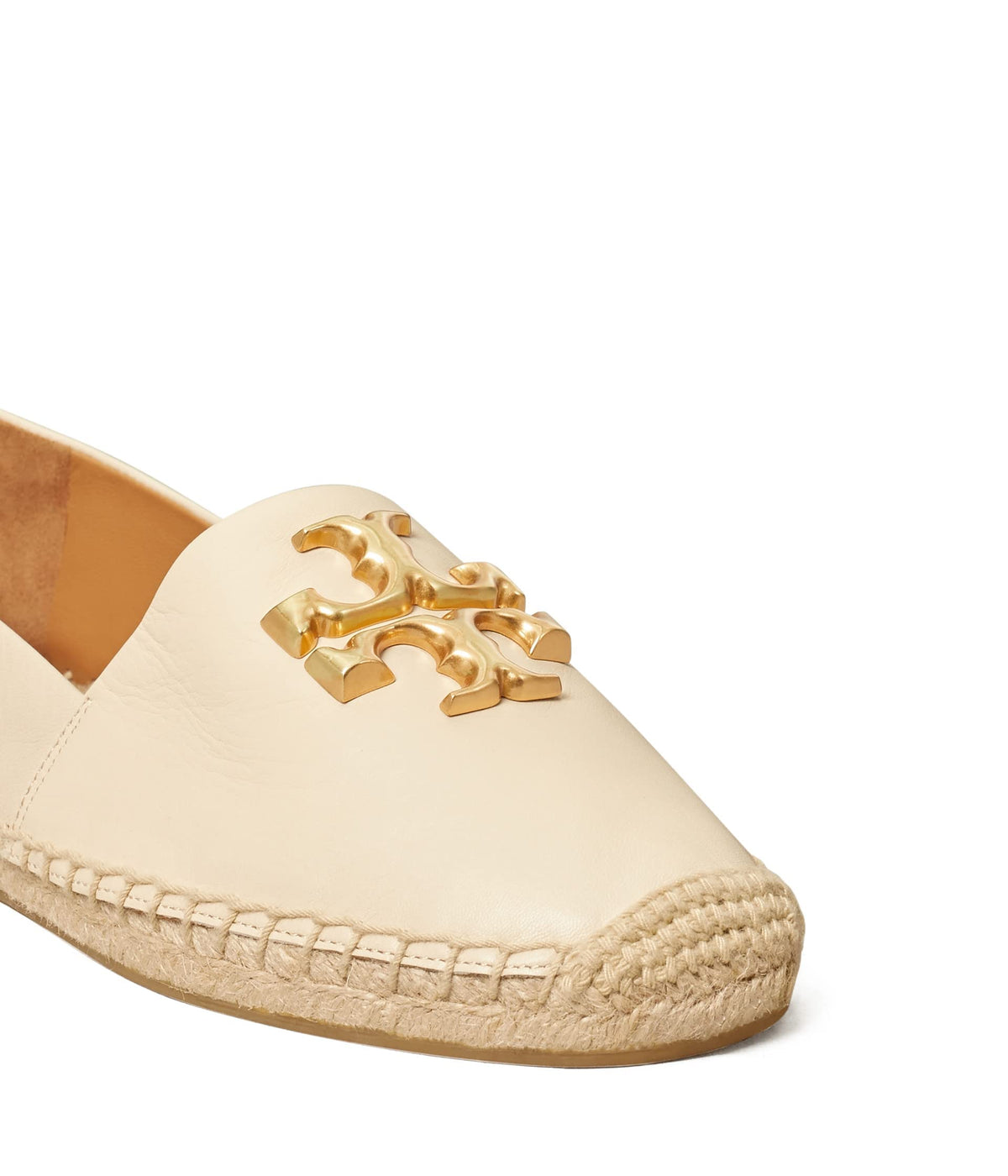 Tory Burch Womens Eleanor Espadrille New Cream 6 Medium
