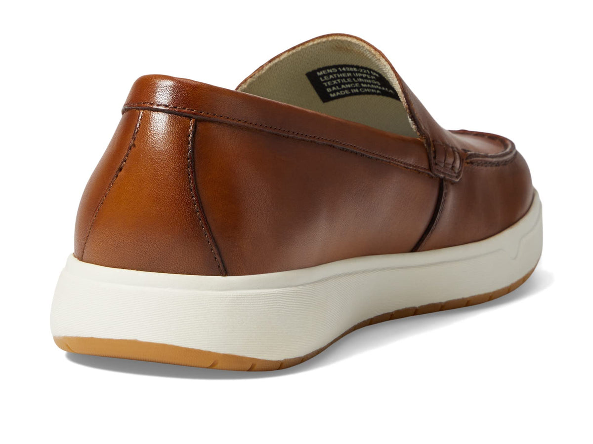 Florsheim Heist Moc Toe Venetian Loafer Mens Slip On 85 DM US Cognac