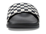 Vans Men's La Costa Slide-On Sandal, Checkerboard Unexplored Navy, Size 10