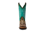 Corral Boots Z5131 Brown/Turquoise 8.5 B (M)