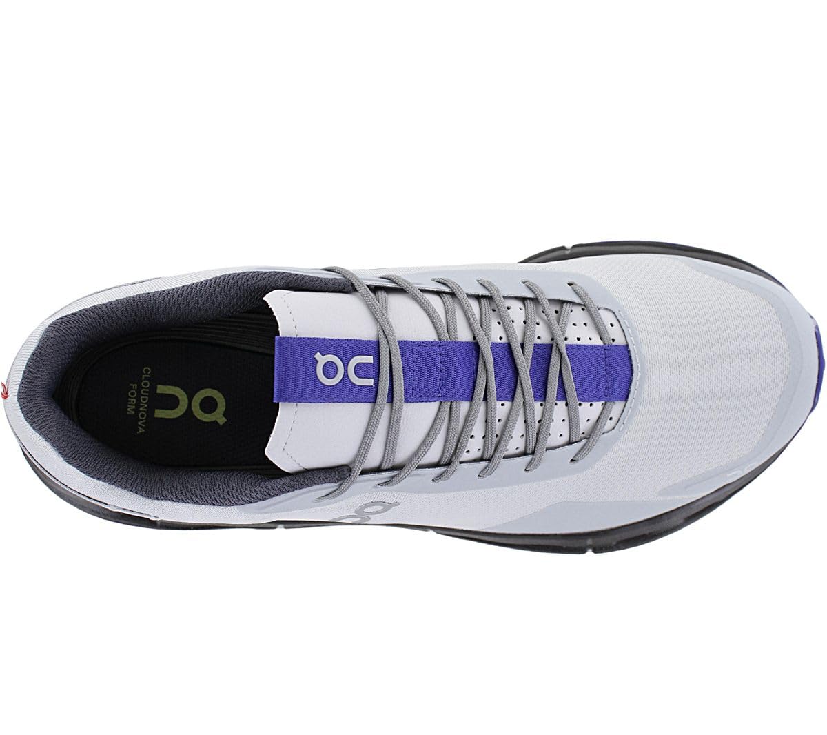 On Men's Cloudnova Form Sneakers, Glacier | Zest, Blue, 9 Medium US