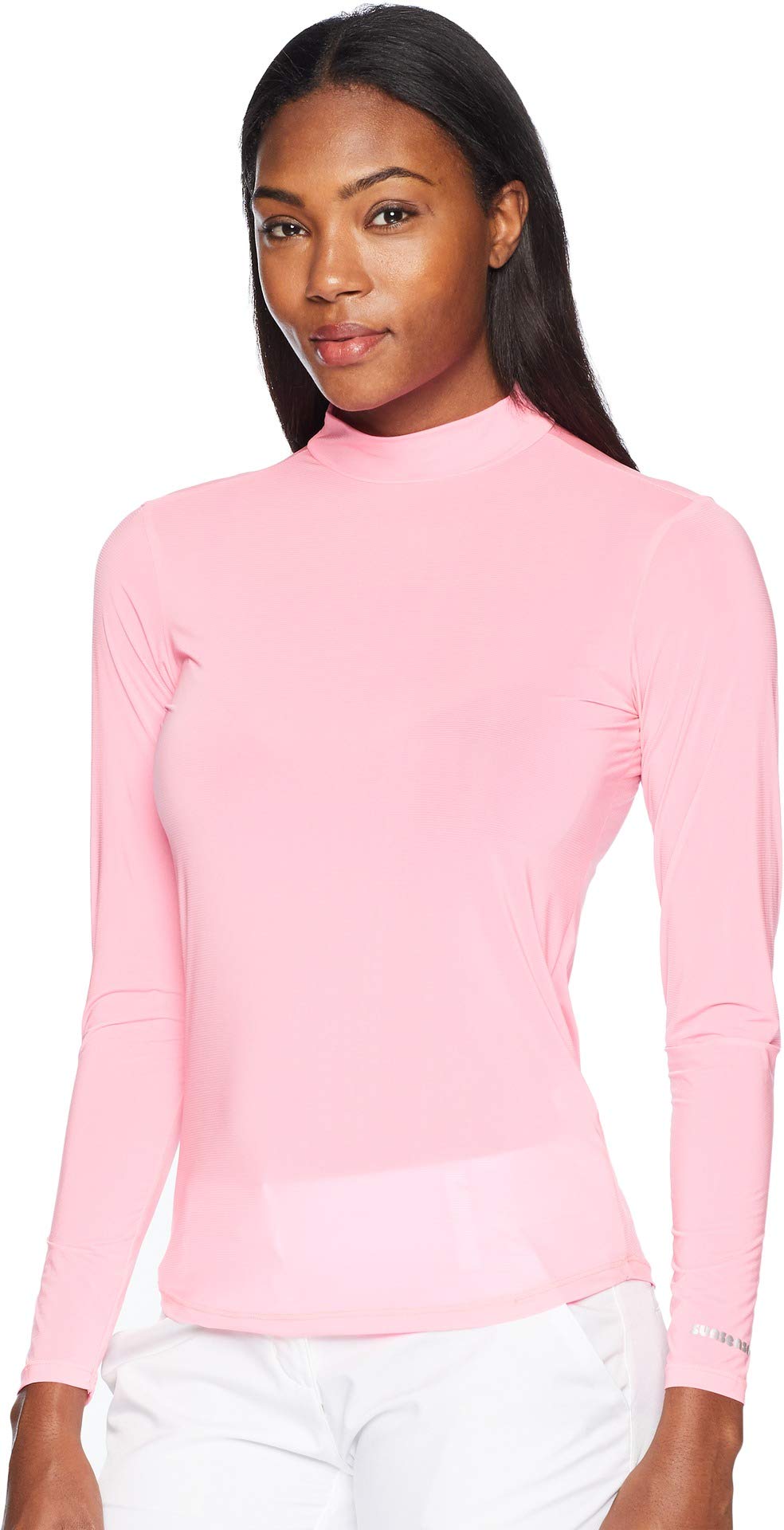 Jamie Sadock womens Sunsense® Mandarin Collar Layering Shirt X-Small Venus