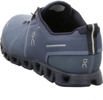 On Men's Cloud 5 Waterproof Sneakers, Metal/Navy, Blue, 11.5 Medium US