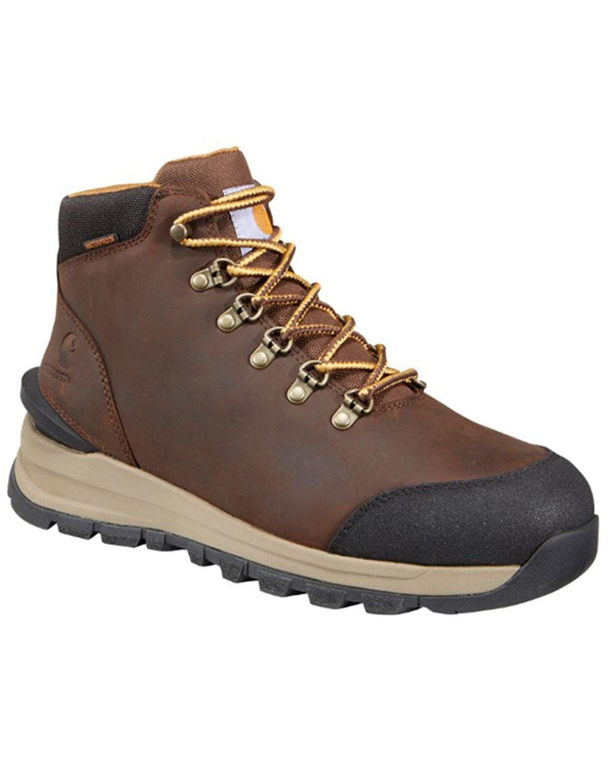 Carhartt Men's Gilmore Waterproof 5-inch Alloy Toe Work Hiker 10.5 Dark Brown