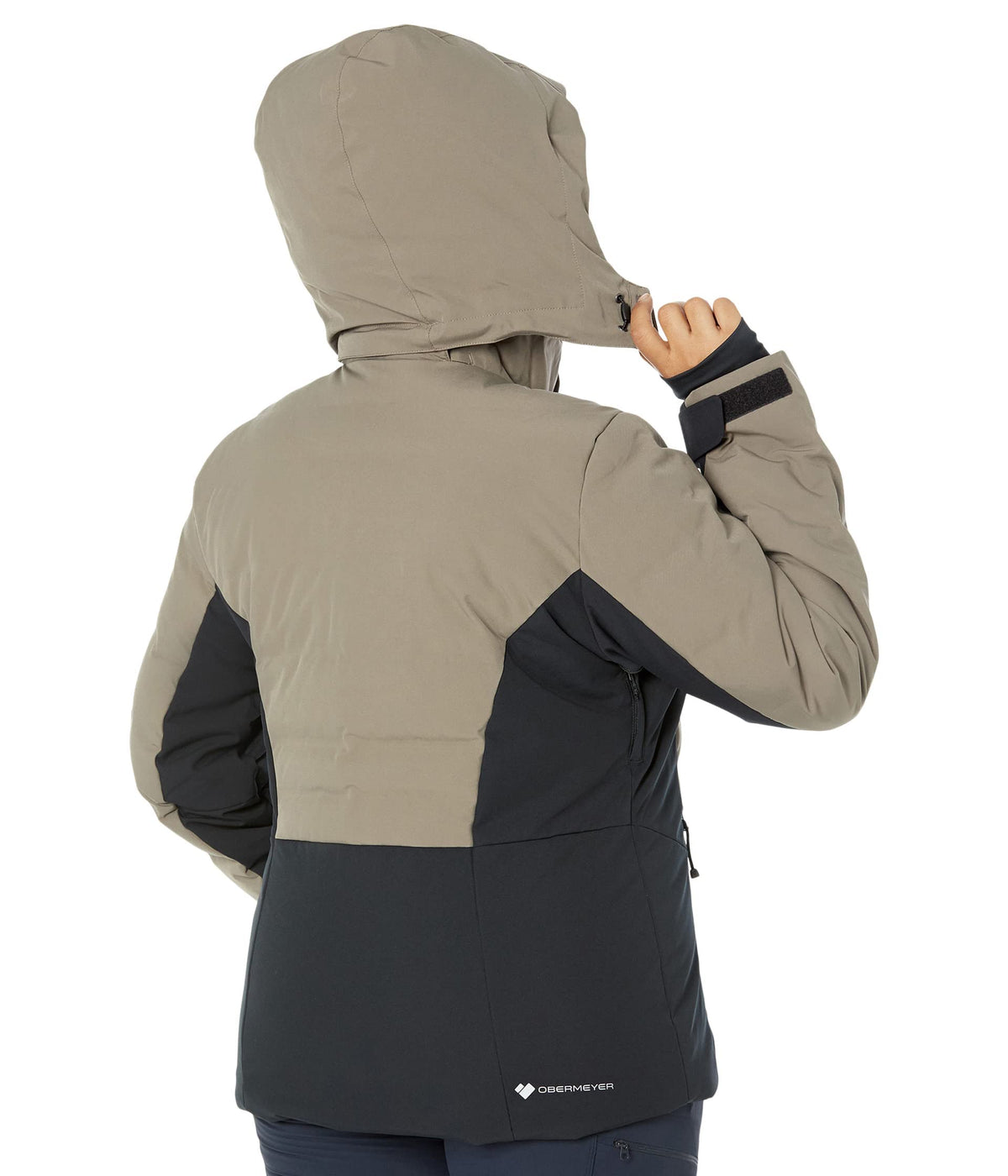 Obermeyer Cosima Down Jacket For Women - Removable Hooded Construction With Front Zipper Closure, Chic and Warm Jacket Prophecy 6 One Size