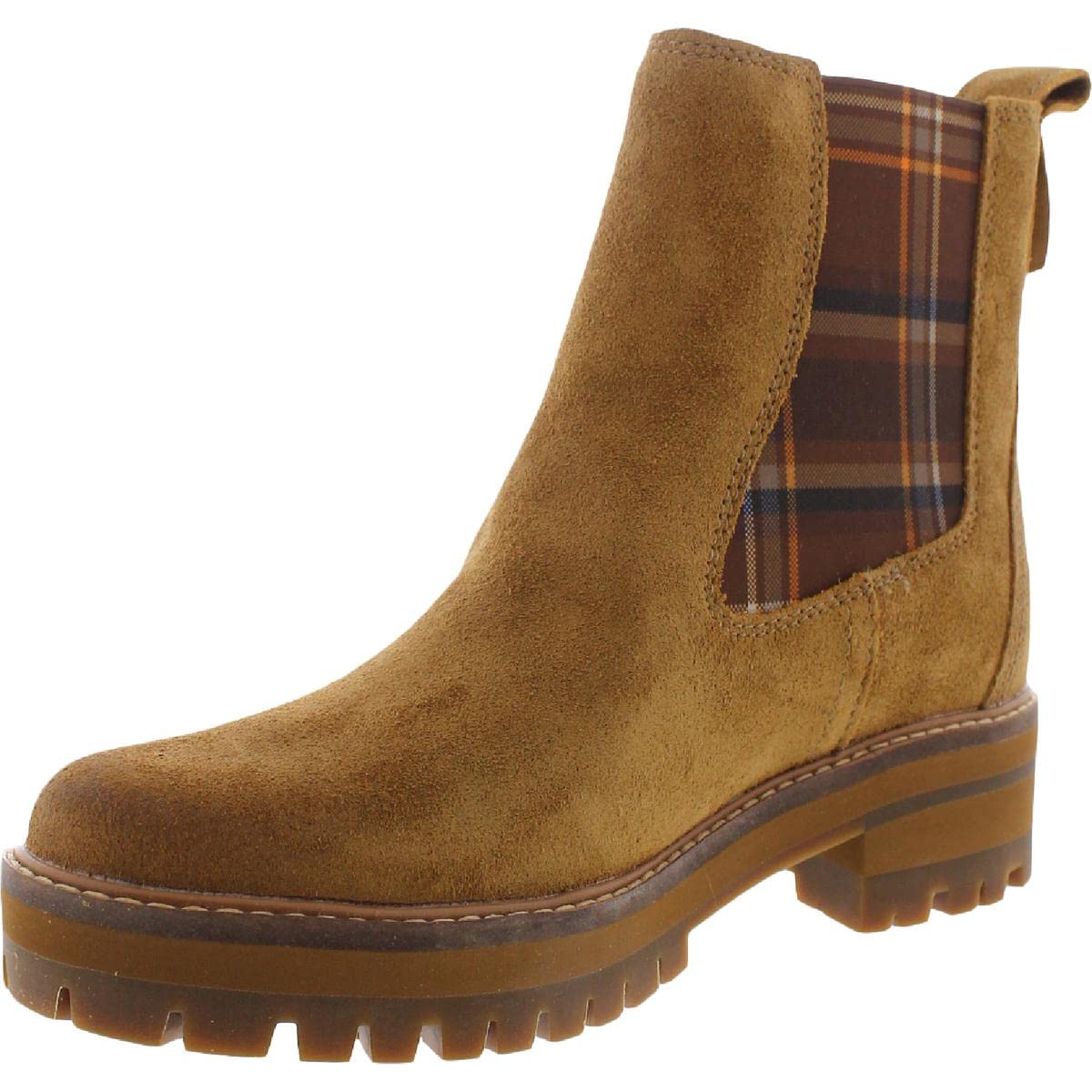 Timberland Courmayeur Valley Chelsea Medium Brown Suede 9 B (M)