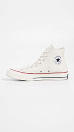 Converse All Star '70s High Top Unisex Sneakers, Parchment, Off White, 6 US Women/4 US Men