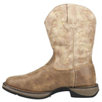 ROPER Mens Wilder II Square Toe Boots 14 D Tan