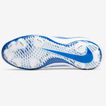 Nike Women's Lunar Hyperdiamond 3 Pro Metal Fastpitch Softball Cleats, White/Game Royal-pure Platinum, 9.5
