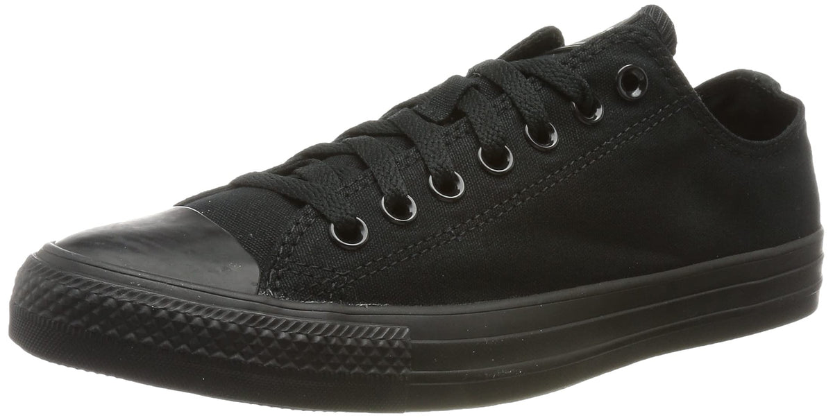 Converse Unisex Chuck Taylor All Star OX Sneaker (5 Men 7 Women, Black Monochrome)